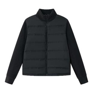 拒绝臃肿！90匈牙利白鸭绒』摇粒绒拼接短外套小立领排骨羽绒服女