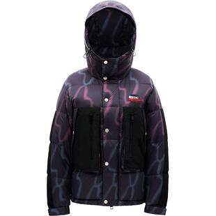 【设计师联名款】LINC金羽杰短款羽绒服女无性别拼接羽绒服1290