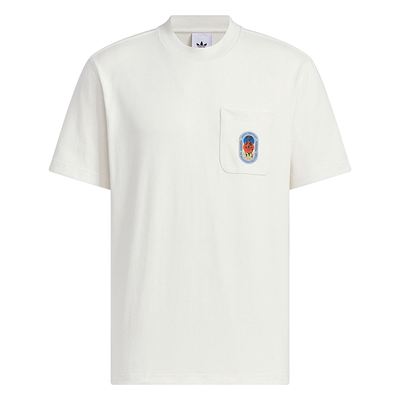 阿迪达斯三叶草运动圆领短袖T恤