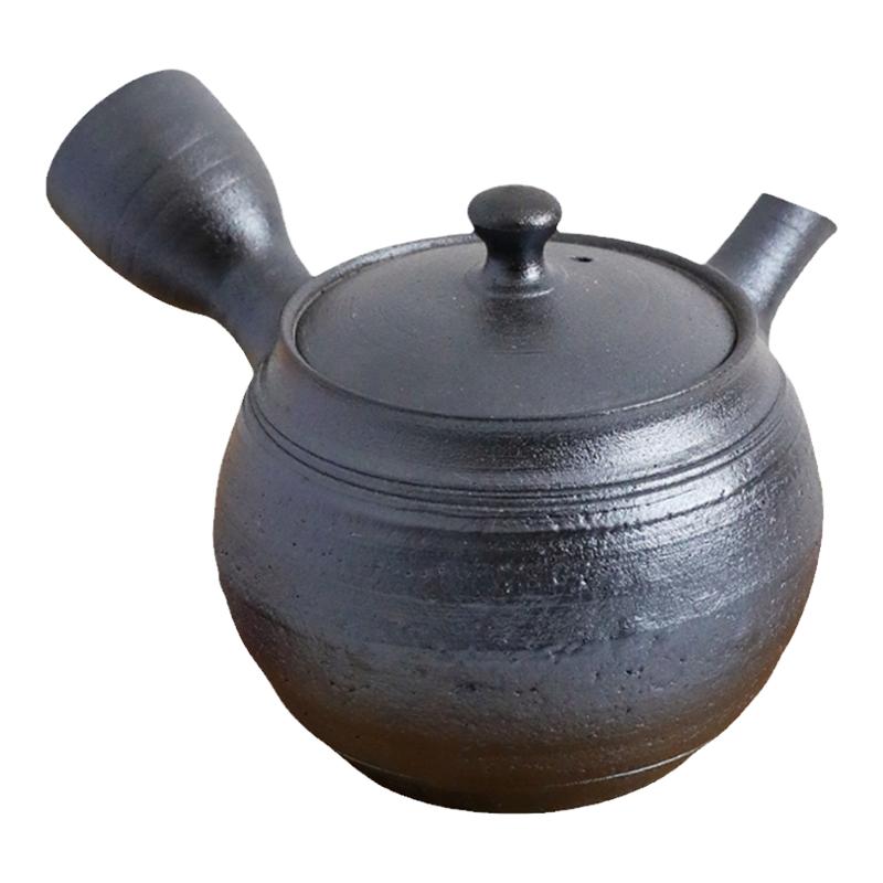 日本常滑烧急须 一房-17 南蛮肌140ml 纯手工日式紫砂侧把陶茶壶