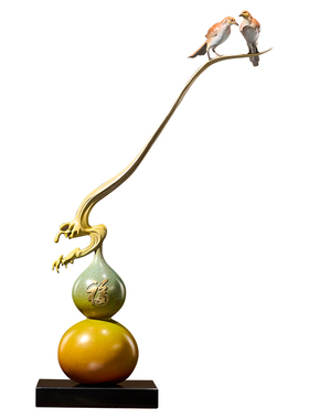 双十一大促纯黄铜工艺品摆件