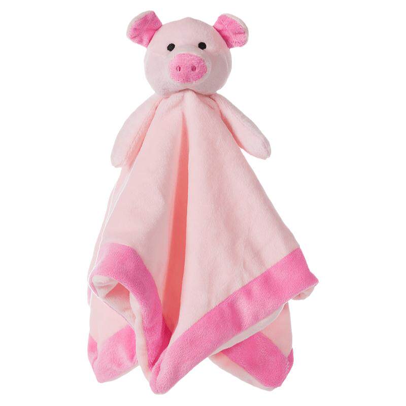 Apricotlamb粉色小猪安抚巾公仔