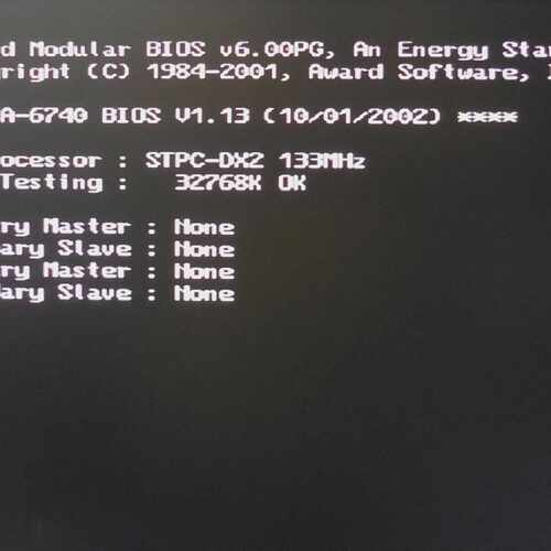 Advantech PCA-6740L PCA-6740/6741 rev A2 & CPU 133MHz & RAM