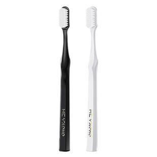 男士专用硬毛牙刷去烟渍中硬毛小头成人款情侣家庭装超硬耐用高档