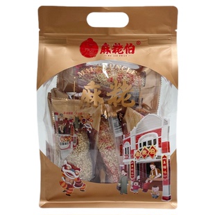麻粩伯泉州特产古早味麻枣传统糕点袋装口感酥松甜而不腻伴手礼