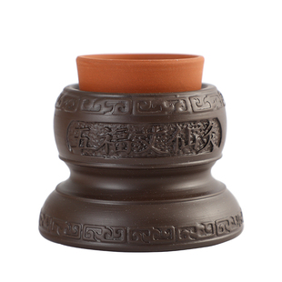 艾塔脐灸器具儿童脐灸罐中医院专用艾塔灸工具倒流烟紫砂气交灸罐