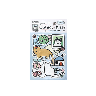 信的恋人韩系ins涂鸦合成纸贴纸放松才是正经事手帐手机装饰贴画