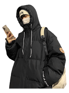 韩版帅气防寒羽绒棉服