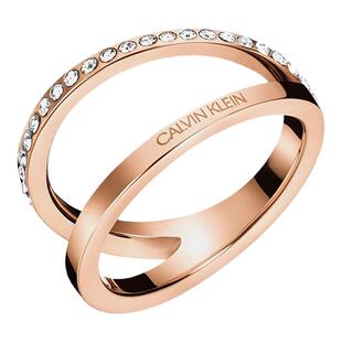 RING - 2020 CALVIN KLEIN OUTLINE KJ6VPR1401 - CK情侣带钻戒指