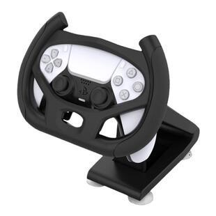 PS5赛车游戏手柄支架方向盘 PS5手柄方向盘座架 PS5游戏手柄托架