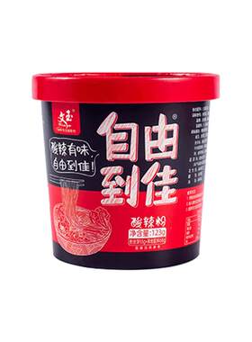 文玉自由到佳酸辣粉速食方便