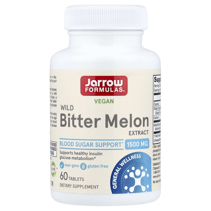 JarrowFormulas野生苦瓜提取物天然植物提取血压血糖帮助心血管健