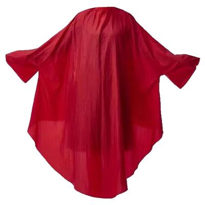 包邮高档发廊理发通用围布防水不粘发加大带袖剪发衣成人美发围单