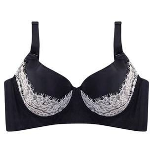 MsKKay兜兜杯内衣女调整型文胸防下垂矫正聚拢收副乳大胸显小薄款