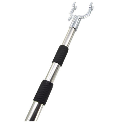 加长3米不锈钢三节伸缩杆衣叉