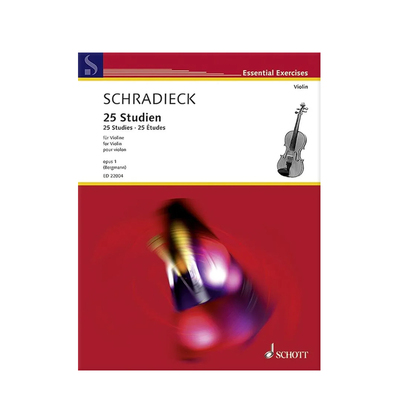 施拉迪克小提琴练习曲集op1