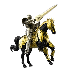 星迪加可动战马骑兵拼装模型摆件
