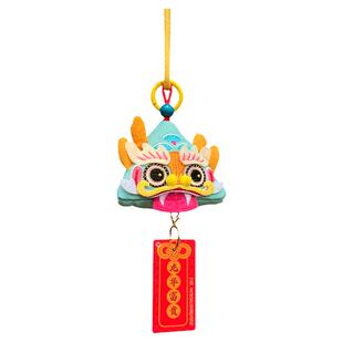 【四象风物】联名全国地铁交通卡可爱青龙玩偶背包挂件北京一卡通