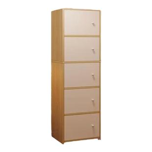 储物柜立柜收纳柜子简易多层抽屉防尘书架靠墙转角柜卧室家用书柜