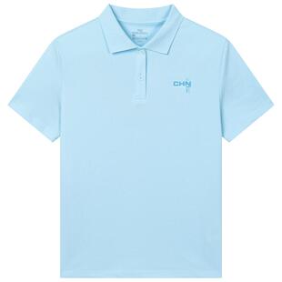 361度短袖POLO衫女士夏季新款冰感翻领短袖T恤562524003A