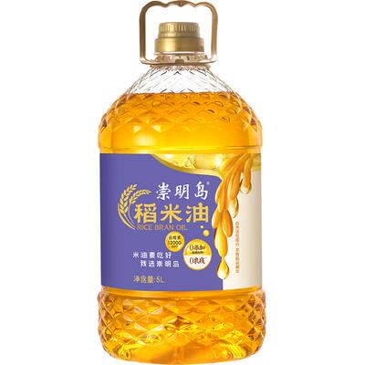崇明岛一级谷维素精选食用油5L