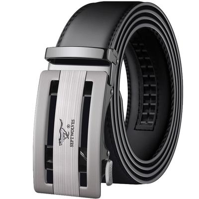 七匹狼男士皮带真皮正品牛皮裤带