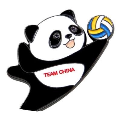 TEAMCHINA熊猫运动造型徽章