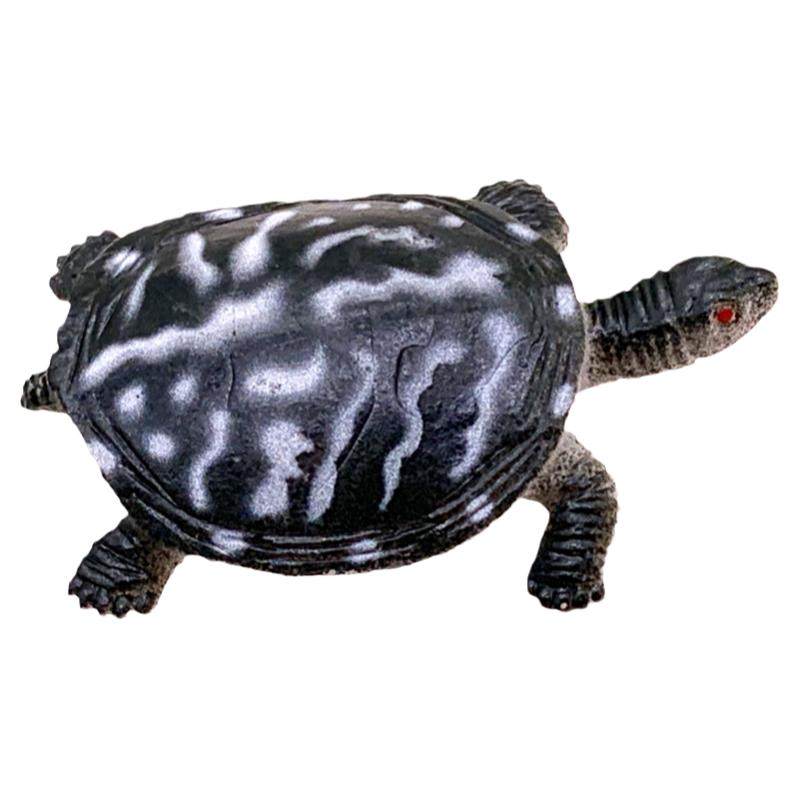 仿真迷你小螃蟹乌龟海龟套装幼儿园儿童认知玩具海洋静态动物模型