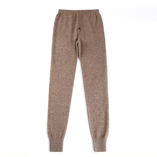 恒源祥集团彩羊秋冬羊毛裤男中老年高腰保暖裤加厚加绒裤女毛裤男