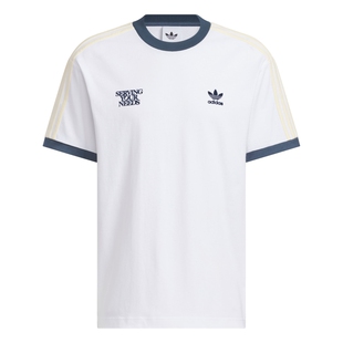 纯棉宽松休闲圆领短袖T恤男女夏adidas Originals阿迪达斯三叶草