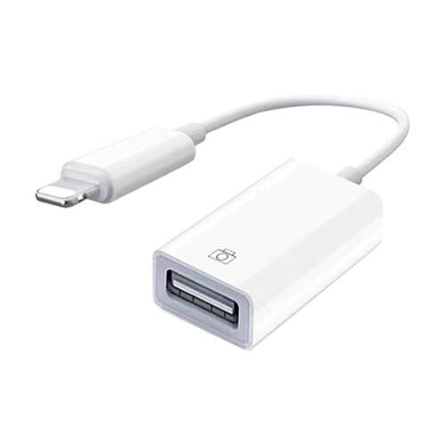 适用于苹果iPhone手机OTG转接头U盘lightning转USB优盘3.0转换器连iPados平板电脑接口lighting数据线