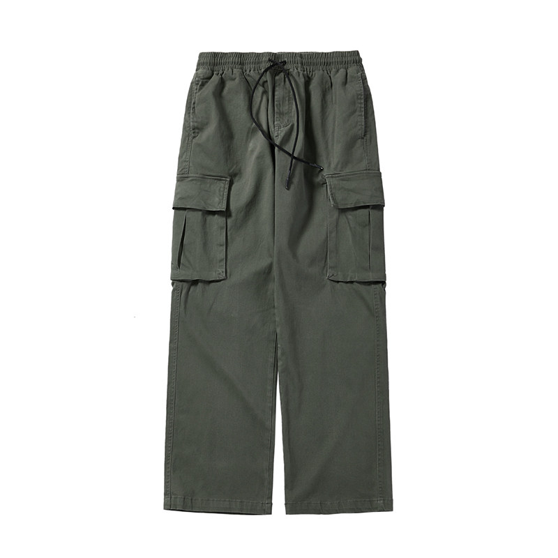 DRINK LIFE日系秋冬工装裤休闲裤宽松阔腿裤直筒长裤ulzzang裤子