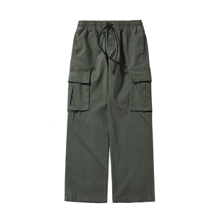 DRINK LIFE日系秋冬工装裤休闲裤宽松阔腿裤直筒长裤ulzzang裤子