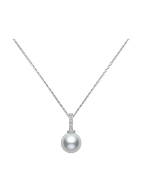 奶嘴扣珍珠项链爆款人造澳白