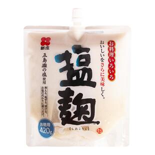 日本进口新庄盐麴420g日式盐曲复合调味酱料腌渍鸡鱼肉多能调味料