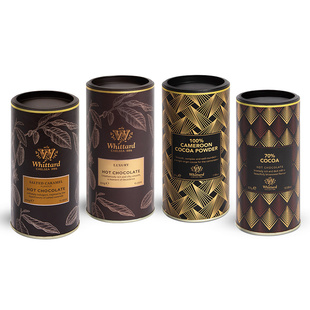 Whittard热巧克力可可粉英国进口朱古力冲饮粉coco粉烘焙饮料罐装