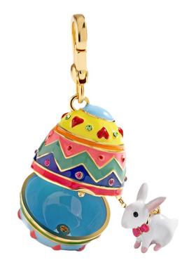 复活节彩蛋可爱兔子包包儿童项链