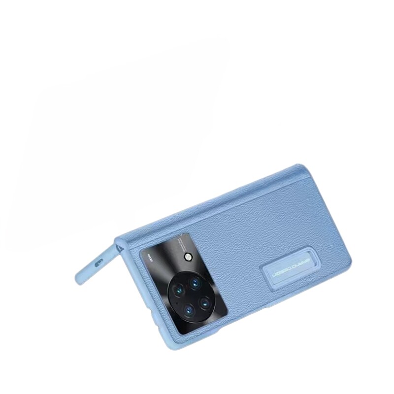 适用于vivo x fold折叠屏手机壳真皮磁吸中轴铰链全包防摔皮套xfold+壳膜一体前后壳新款商务高档保护套外壳