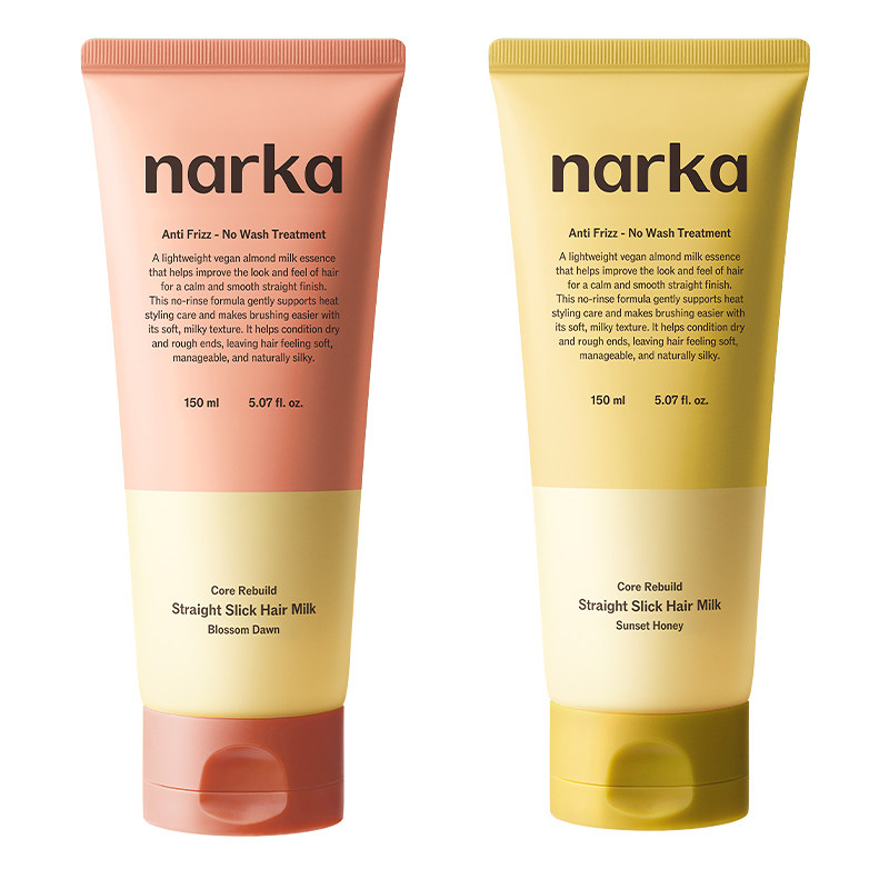 narka免洗发膜修护柔顺受损发质
