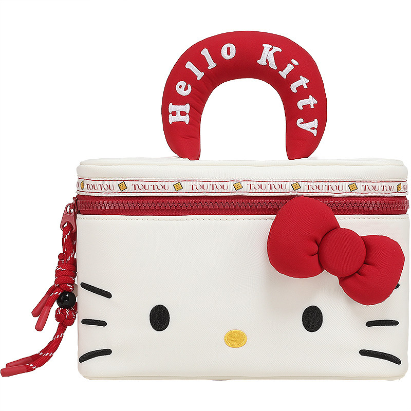TOUTOUhellokitty三丽鸥联名可爱化妆包洗漱收纳包相机包生日礼物