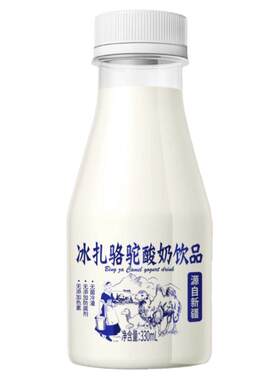 新疆冰扎骆驼酸奶饮品330g*6瓶