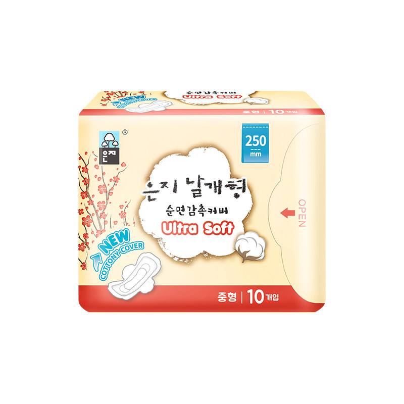 恩芝纯棉卫生巾透气防漏姨妈巾