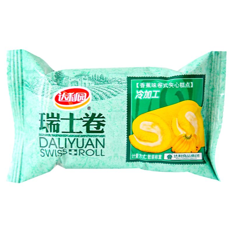 达利园瑞士卷夹心蛋糕面包整箱儿童早餐速食代餐零食小吃休闲食品