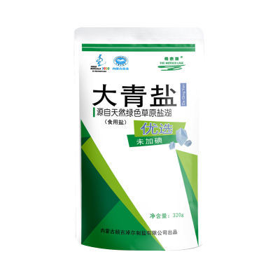 草原湖盐不加碘食盐母亲湖320g*5