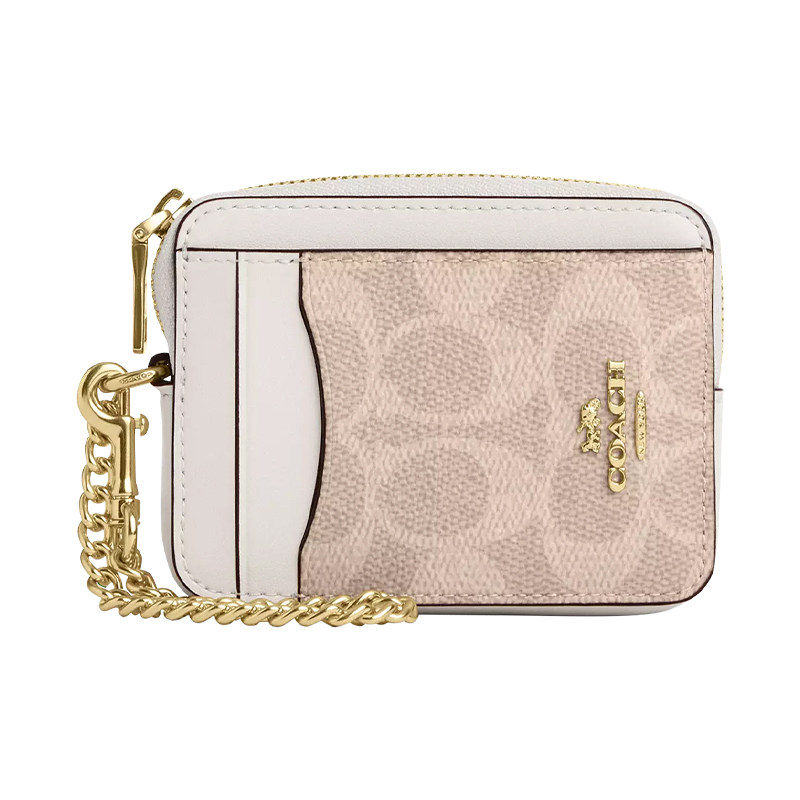 COACH/蔻驰mini女款零钱包卡包