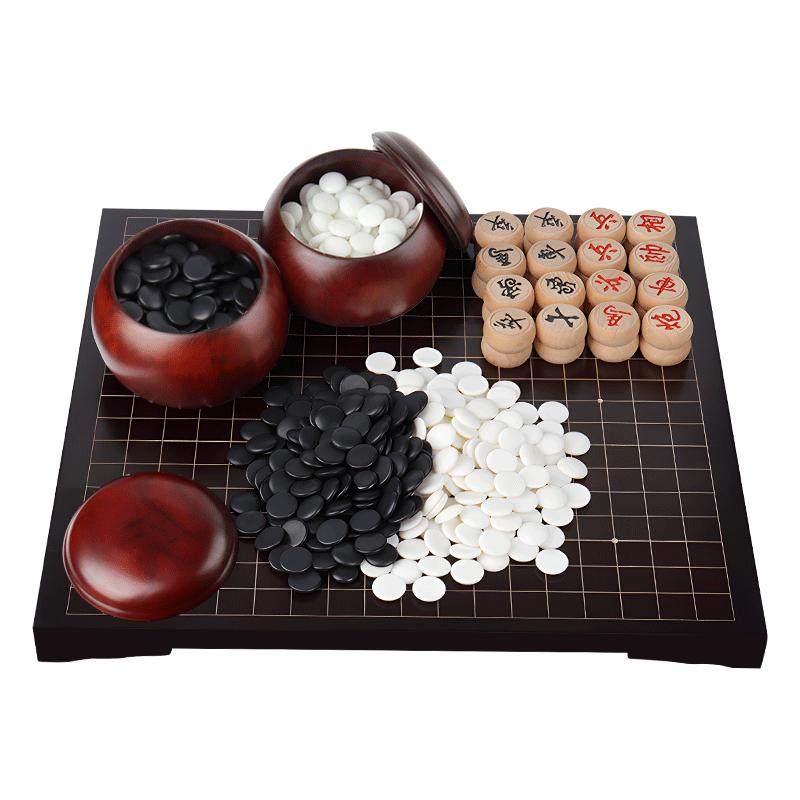棋行天下正品围棋棋墩云子套装