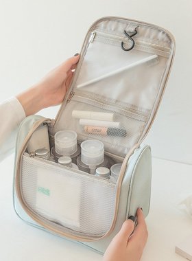 invite.l孚洛斯旅行化妆包大容量便携式收纳挂钩防水手提包包女士