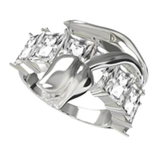 汪苏泷同款 Boonee正品郁金香大颗戒指女闪亮小众原创高级感饰品