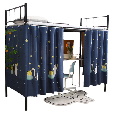 女桌帘寝室男床围挡布上下床帘