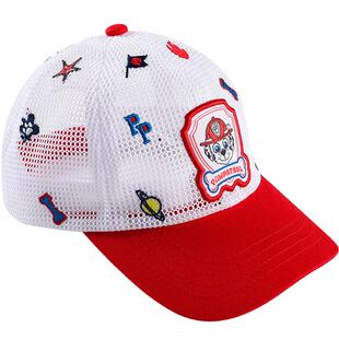 汪汪队帽子儿童鸭舌棒球帽男潮夏季中小女宝宝网眼男童遮阳太阳帽